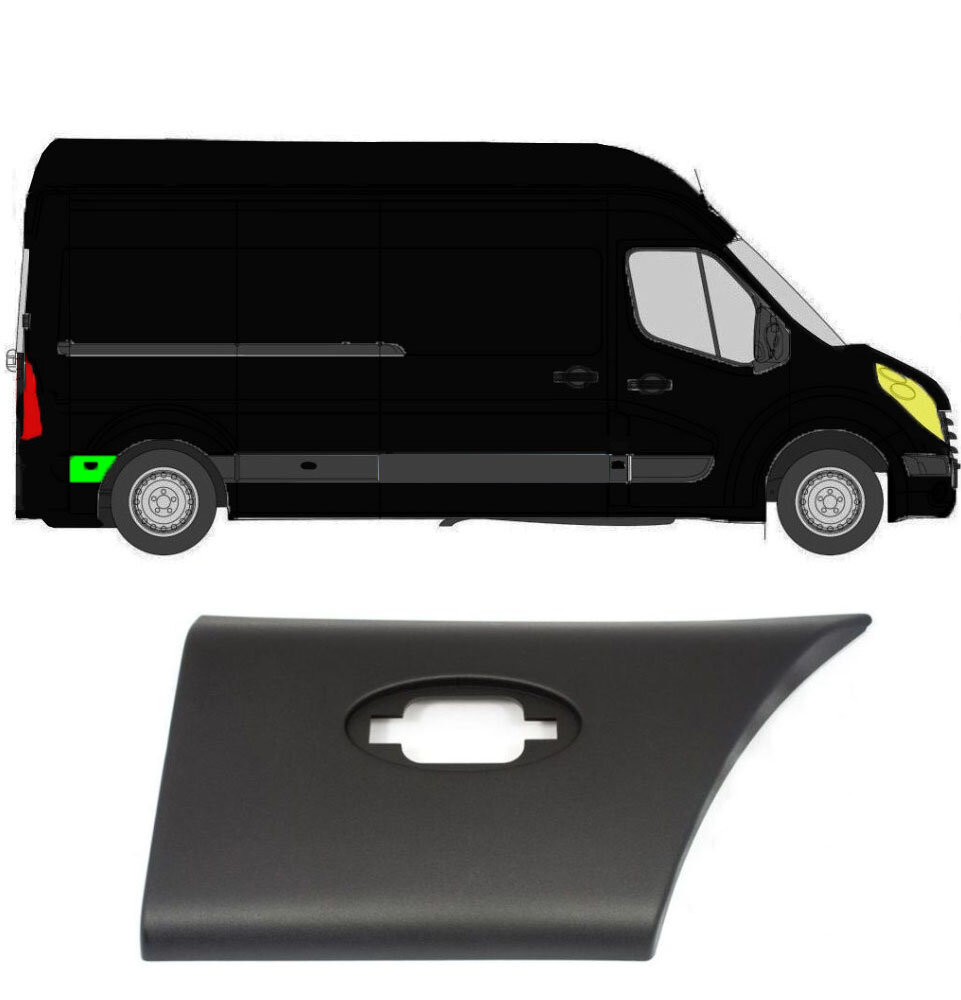 Seitenleiste Kotflügel für Renault Master 2010 2021 hinten rechts 48