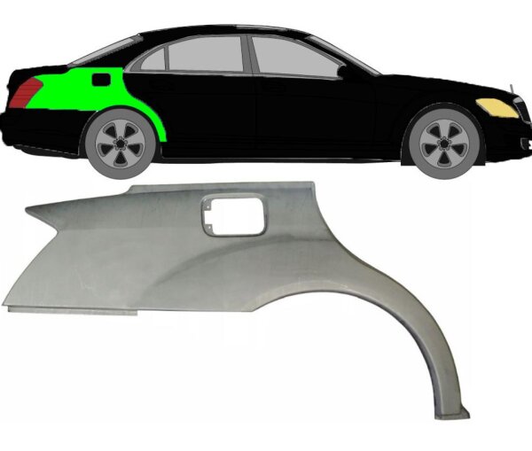 Kotflügel für Mercedes S – Klasse W221 2005 – 2013 hinten rechts