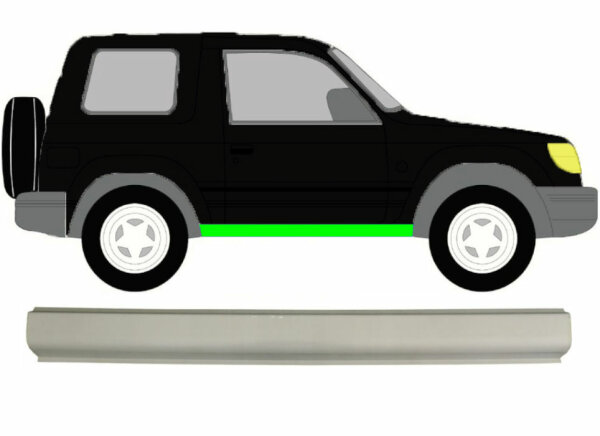 Schweller für Mitsubishi Pajero 1982 – 1992 rechts