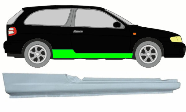 Schweller für Nissan Almera N15 1995 – 2000 rechts