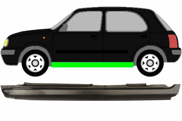 Schweller für Nissan Micra K11 1992 – 2003 5 Türer links