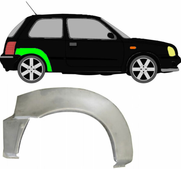 Radlauf für Nissan Micra K11 1992 – 2003 3 Türer rechts