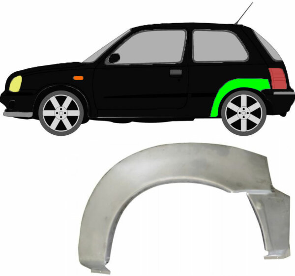 Radlauf für Nissan Micra K11 1992 – 2003 3 Türer links