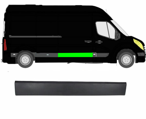 Seitenleiste Schiebetür für Nissan NV 400 2010 – 2021 rechts