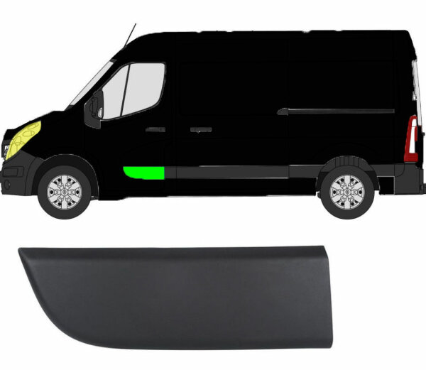 Seitenleiste für Nissan NV 400 2010 – 2021 vorne links