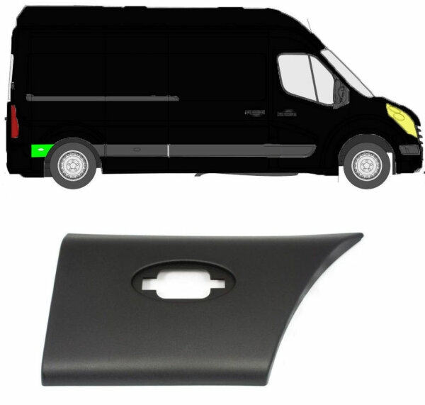 Kotflügel für Nissan NV 400 2010 – 2021 hinten rechts