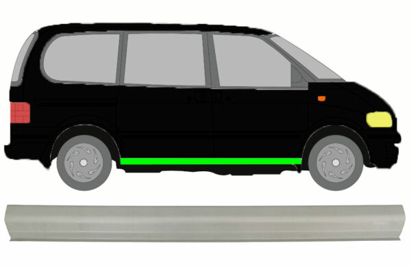 Schweller für Nissan Serena 1992 – 2001 rechts