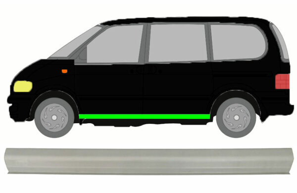 Schweller für Nissan Serena 1992 – 2001 links