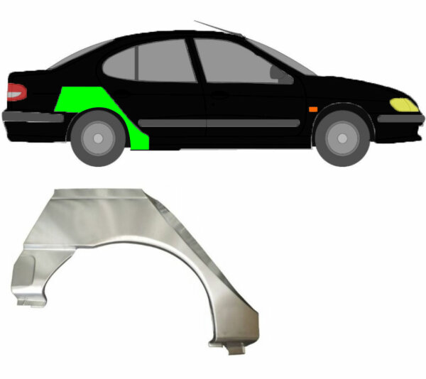 Radlauf für Renault Megane Classic I 1995 – 2003 rechts