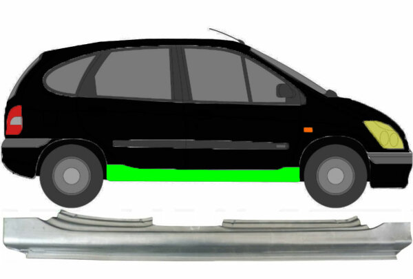 Schweller für Renault Megane Classic I 1995 – 2003 rechts