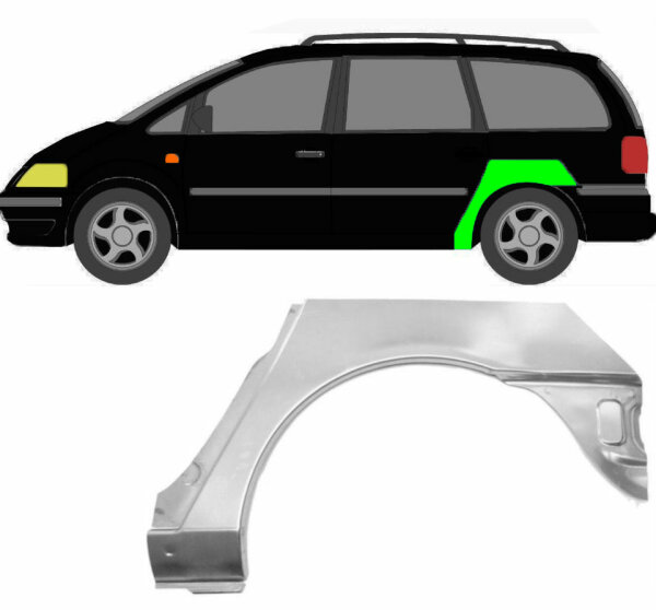 Radlauf für Seat Alhambra 2000 – 2010 links