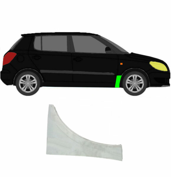 Kotflügel für Skoda Fabia II 2007 – 2015 vorne rechts