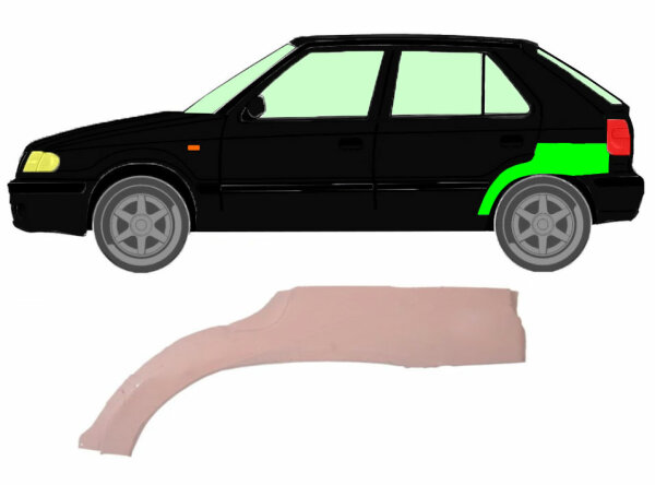 Radlauf für Skoda Felicia 1994 – 2001 links