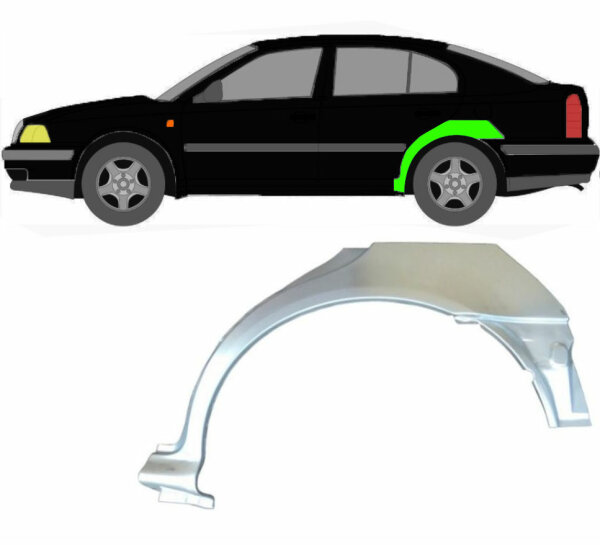 Radlauf für Skoda Octavia I 1996 – 2010 links