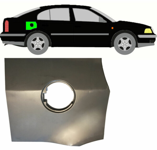 Tankdeckel für Skoda Octavia I 1996 – 2010