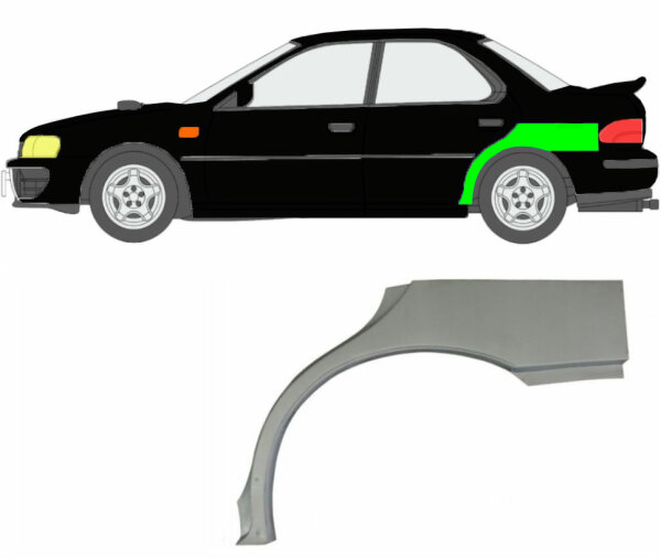 Radlauf für Subaru Impreza GC GF 1992 – 2000 links