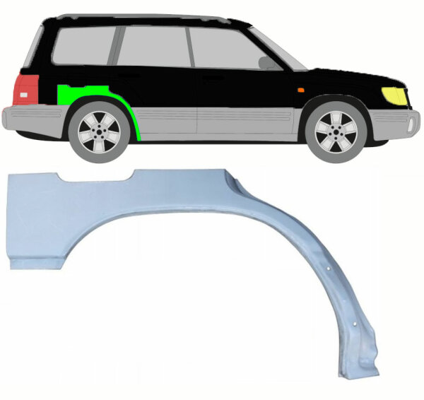 Radlauf für Subaru Forester SF 1997 – 2002 rechts