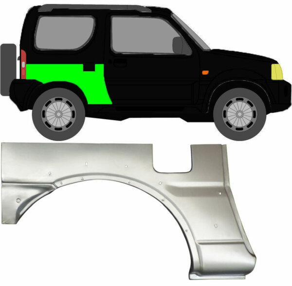 Kotflügel für Suzuki Jimny 1998 – 2018 hinten rechts