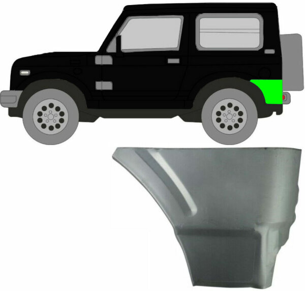 Radlauf für Suzuki Samurai 1998 – 2004 hinten links