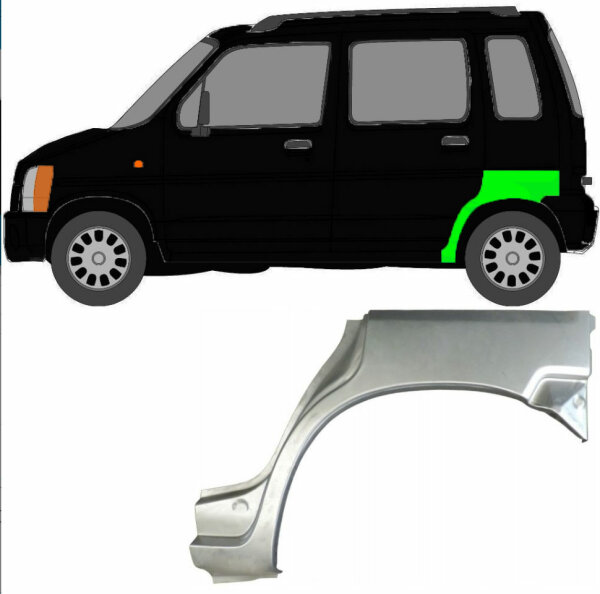 Radlauf für Suzuki Wagon R+ 1993 – 2000 links