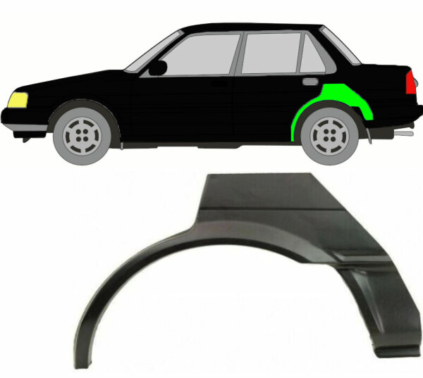 Radlauf für Toyota Corolla E8 1983 – 1988 links