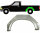 Radlauf für Toyota Hilux 1988 – 1997 links