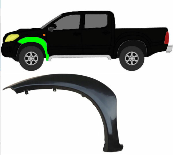 Radlauf für Toyota Hilux 2005 – 2015 vorne links