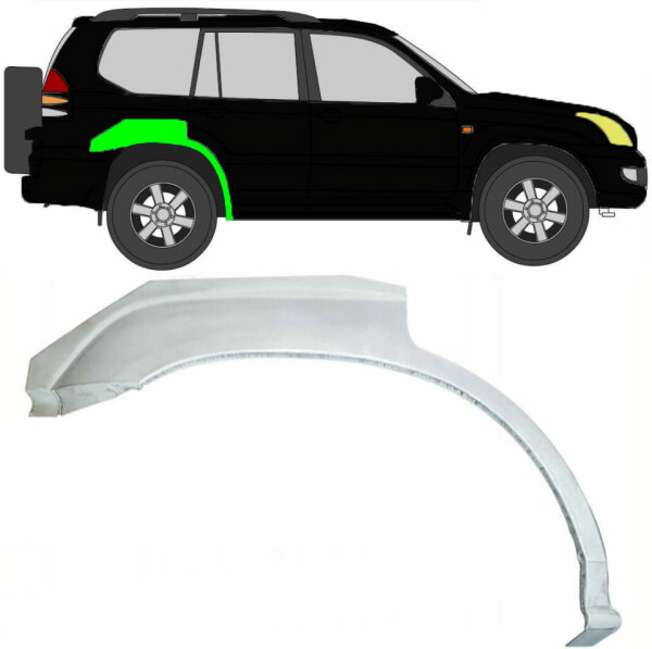 Radlauf für Toyota Land Cruiser 5 Türer 2003 – 2010 rechts