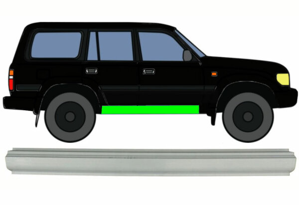 Schweller für Toyota Land Cruiser J80 1990 – 1996 rechts