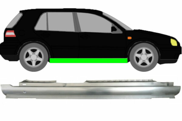 Schweller für Volkswagen Golf 4 5 Türer 1997 – 2006 rechts