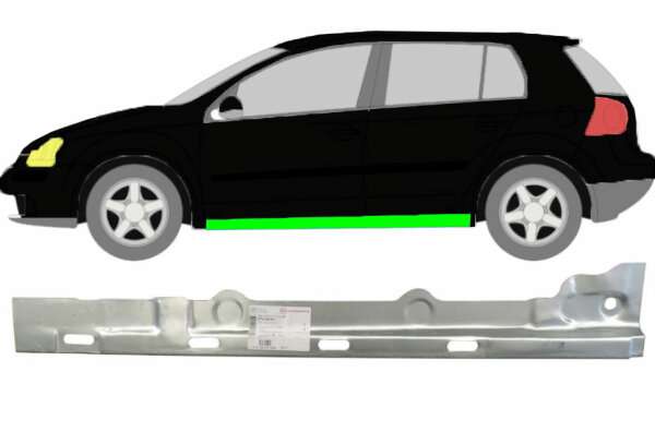 Schweller innen für Volkswagen Golf 5 2003 – 2009 links