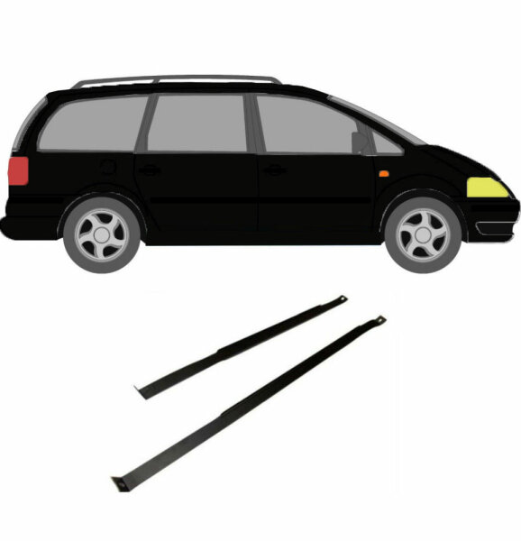 Tankklammern für Volkswagen Sharan 1995 – 2010