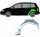 Radlauf für Volkswagen Touran 2003 – 2010 links