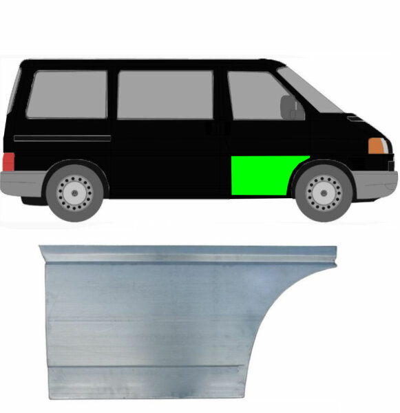 Türleiste außen für Volkswagen Transporter T4 1990 – 2003 vorne rechts