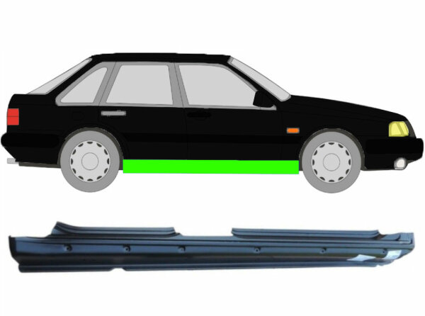 Vollschweller für Volvo 440 460 1988 – 1997 rechts