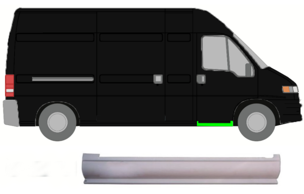 Türschweller für Peugeot Boxer 1994 - 2006 vorne rechts