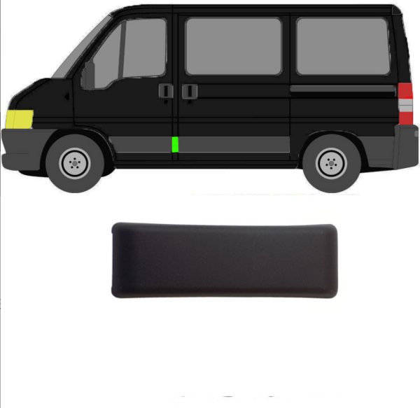 Seitenleiste für Peugeot Boxer kurzer Radstand 2002 - 2006 links