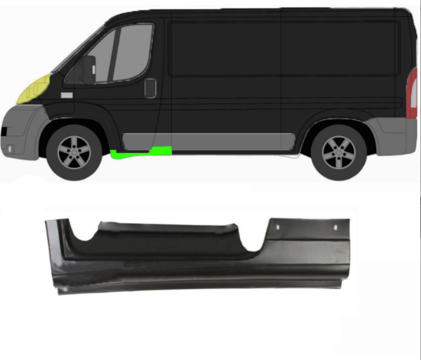 Türschweller für Peugeot Boxer 2006 - 2014 vorne links