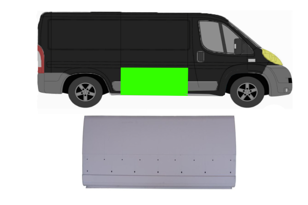 Seitenwand für Peugeot Boxer 2006 - 2014 rechts