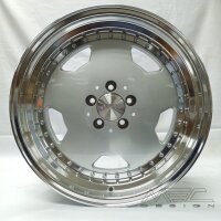 MEC Design Alufelgen Meclassico 5 Rad H-Fähig 18 Zoll für Mercedes W126 W124 R129 R107 C126 W116 W123 W108 W109