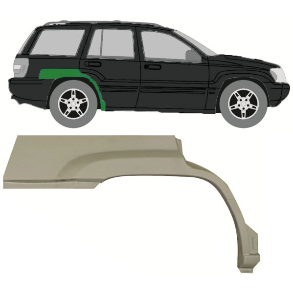 Radlauf für Jeep Grand Cherokee 1999-2004 rechts