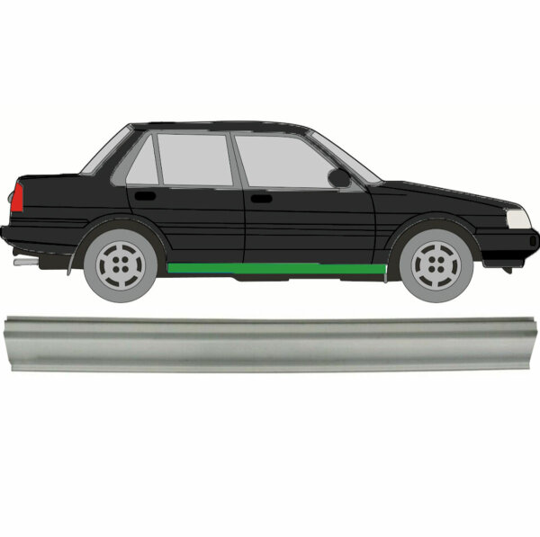 Schweller für Toyota Corolla E8 1983-1988 rechts (4 Türer)