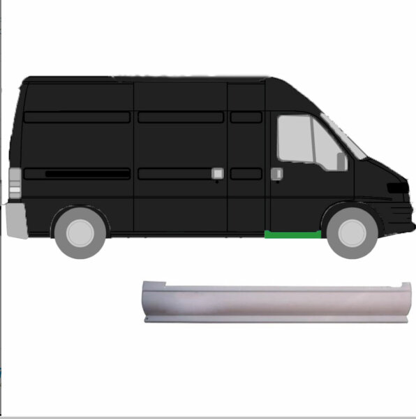 Vorderer Schweller für Fiat Ducato/ Peugeot Boxer/ Citroen Jumper/ Relay 1994-2006 rechts