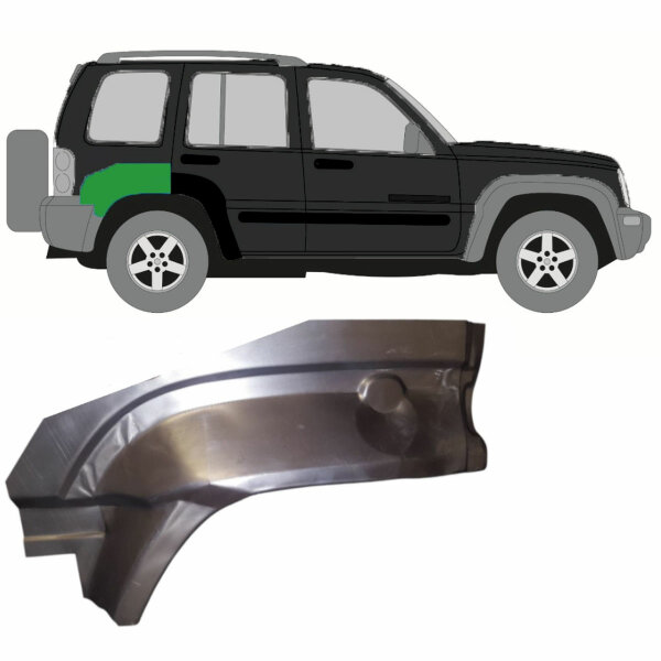 Hinteres Radlauf für Jeep Liberty 2001-2008 rechts