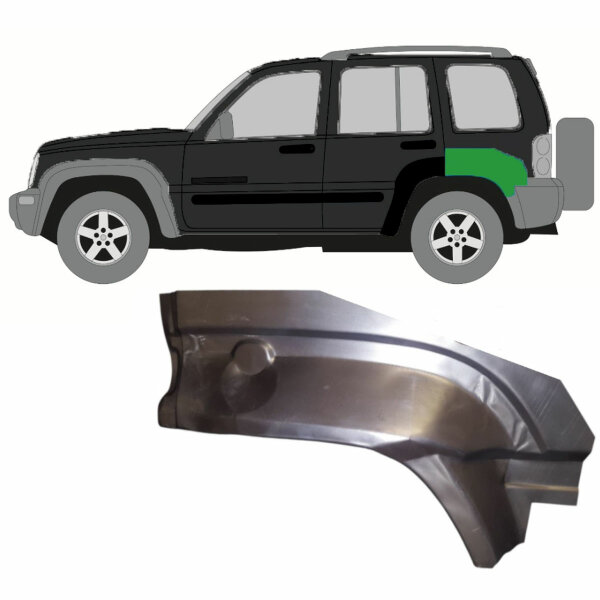 Hinteres Radlauf für Jeep Liberty 2001-2008 links