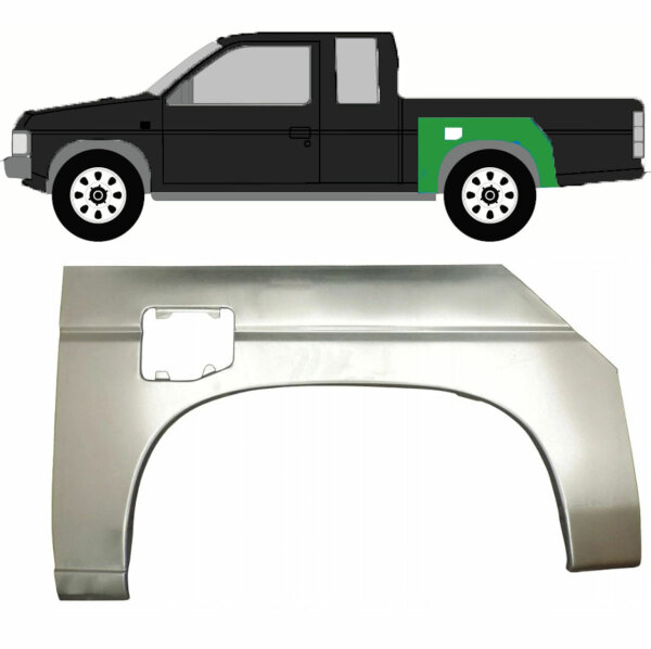 Hinterer Radlauf für Nissan Pickup 1987-1997 links