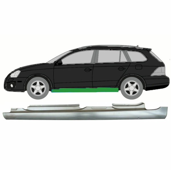 Schweller für Volkswagen Golf 5 Variante/ Jetta 2005-2010 links