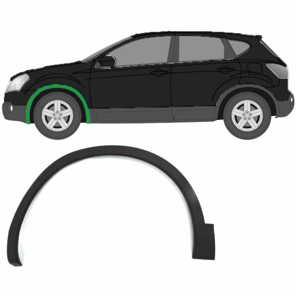 Vorderere Seitenleiste für Nissan Qashqai 2007-2014 links