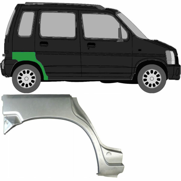 Hinterer Radlauf für Suzuki Wagon R+ 1993-2000 rechts