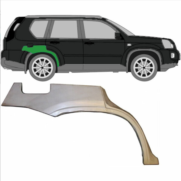 Hinterer Radlauf für Nissan X Trail T31 2007-2014 rechts